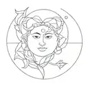 Ashoka's ☀️ tattoo design idea