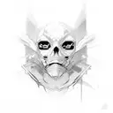 Hacker tattoo design idea