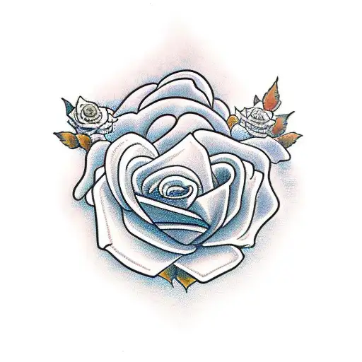 dove and rose tattoo drawings