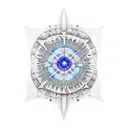 cosmic microwave background tattoo design idea