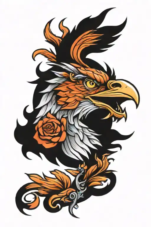 Griffin tattoo design idea