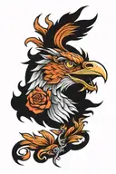 Griffin tattoo design idea