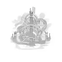 Roller coaster tattoo design idea