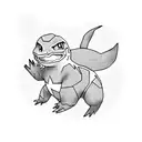 charmander tattoo design idea