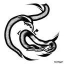 ouroboros tattoo design idea