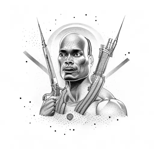 david goggins tattoo design idea