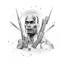 david goggins tattoo design idea