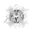 tribe tekno rave tattoo design idea