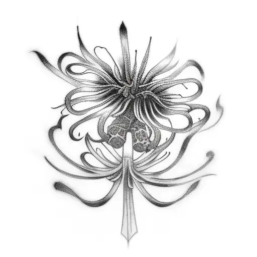 spiderlily, ken kaneki tattoo design idea