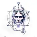 hecate tattoo design idea