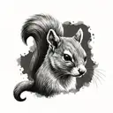 ratatoskr tattoo design idea