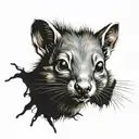 ratatoskr tattoo design idea