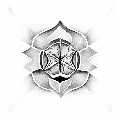 ice cube melting tattoo design idea