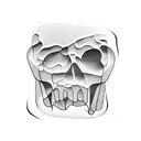 ice cube melting tattoo design idea