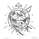 sunrise  tattoo design idea