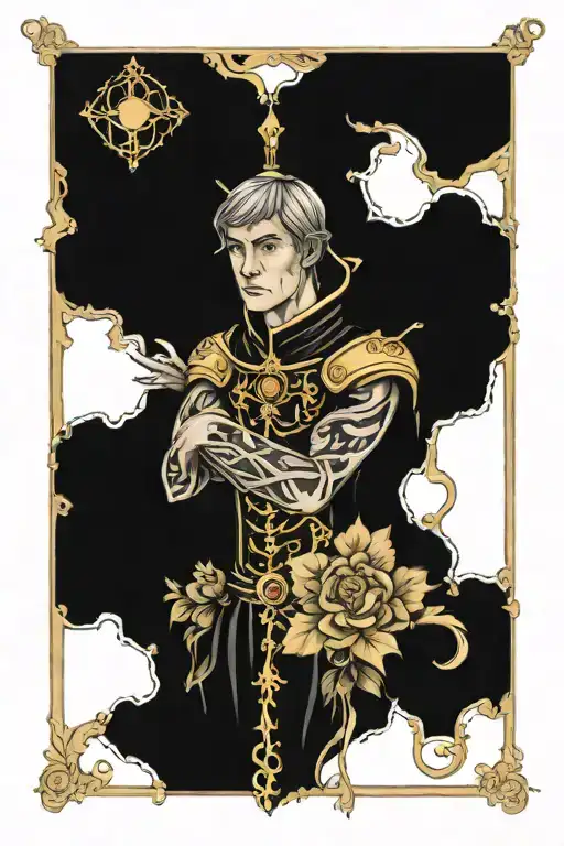 baldwin iv black tattoo design idea