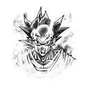 dragon ball z tattoo design idea