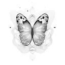 Butterfly effect tattoo design idea