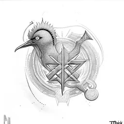 Ankh Symbol tattoo design idea