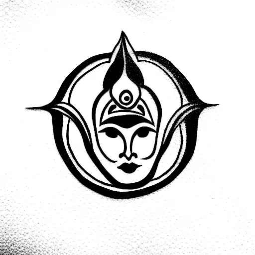 kali ma godess tattoo design idea