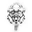 master chief tattoo design idea