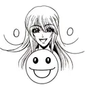 smiley face tattoo design idea