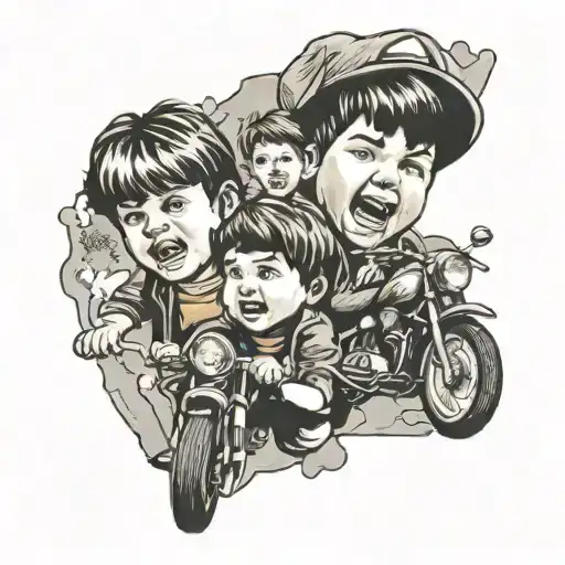 goonies inspired tattoo tattoo design idea
