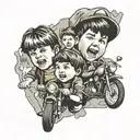 goonies inspired tattoo tattoo design idea