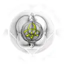 Cancer with a Ukrainian trident on the shell holding the planet Earth overhead tattoo design idea