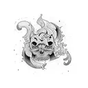 lucky 24 tattoo design idea