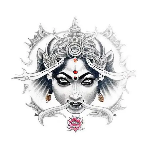 Great Cosmic Mother Goddess Kali, Animus Corpus Sanguis, Flashback Tattoo,  Berlin : r/tattoos