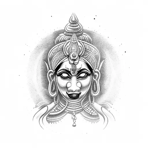 Goddess Kali  tattoo design idea