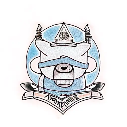 adventure time tattoo design idea