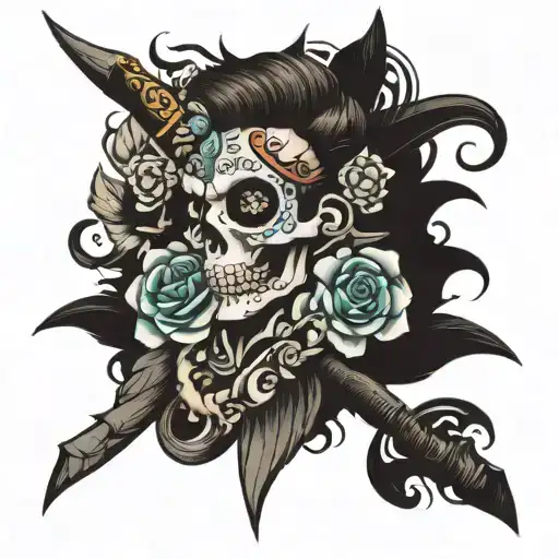 long live deo and long live tattoo design idea