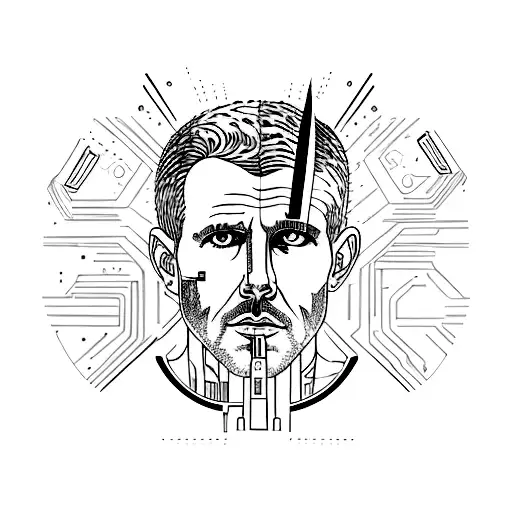 Blade Runner 2049 tattoo design idea