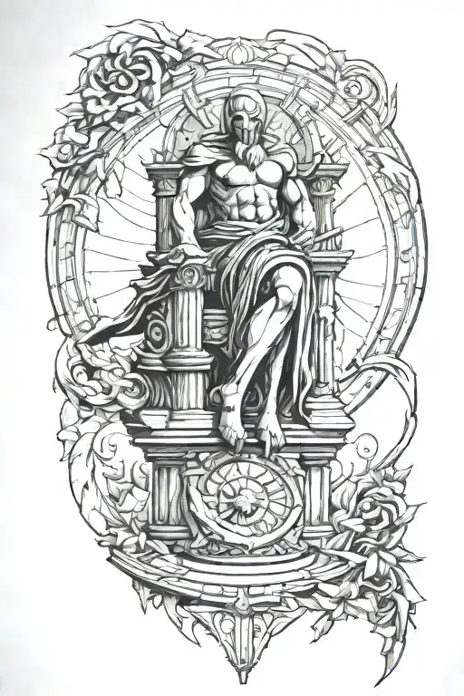 Pantheon from League of legends tattoo design idea