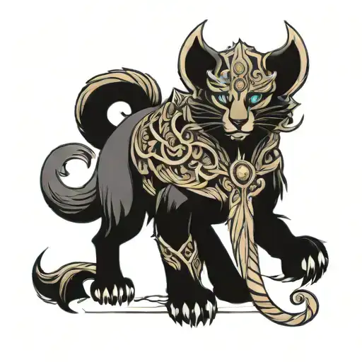 Pantheon  tattoo design idea