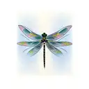 Dragonfly tattoo design idea