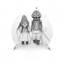 family comes first tattoo design idea