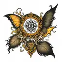 In the dark there is discovery, there is possibility, there is freedom in the dark once someone has illuminated it  tattoo design idea