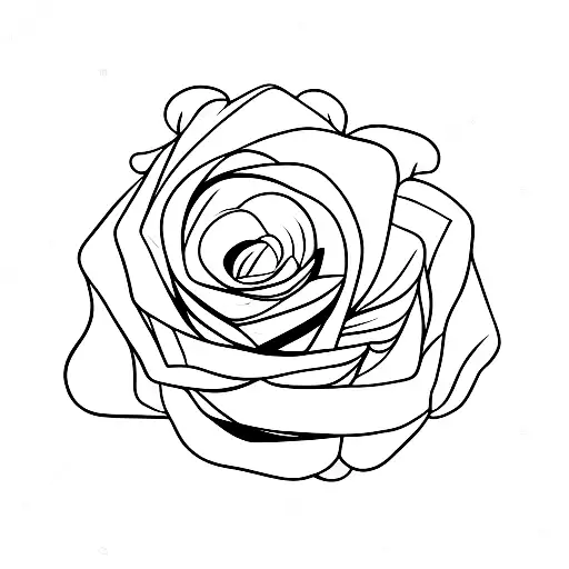 rose stem wrapped by barbed wire tattoo design idea