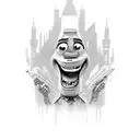 mater from cars on miami street tattoo design idea