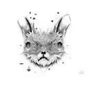 miami street tattoo design idea