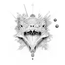 miami street tattoo design idea