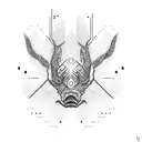 morse code tattoo design idea