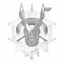 morse code tattoo design idea