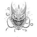 raijin and kaijin tattoo design idea