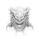 raijin and kaijin tattoo design idea