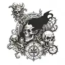 seven deadly sins  tattoo design idea