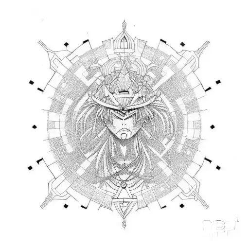 Sukuna's Shrine tattoo design idea